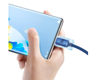 Baseus Crystal Shine Series USB-A - USB-C 100W 1,2m niebieski - 1295807 - zdjęcie 3